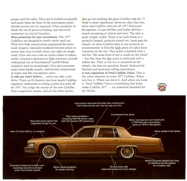 1977 Cadillac Brochure Page 5